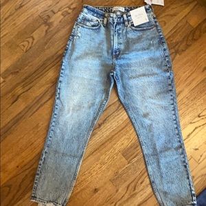 Abercrombie & Fitch The Mom high rise jeans